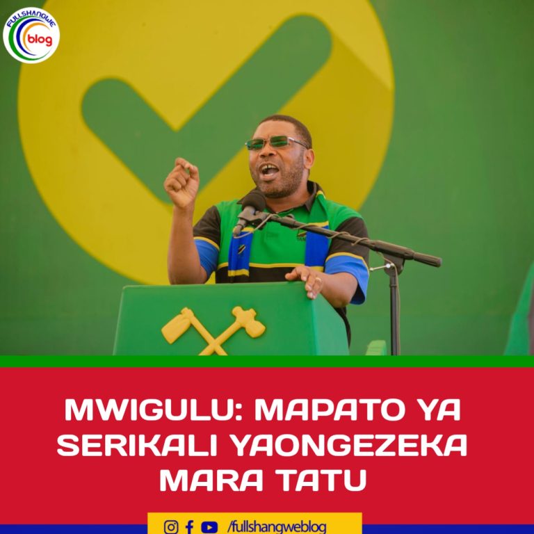 MWIGULU: MAPATO YA SERIKALI YAONGEZEKA MARA TATU
