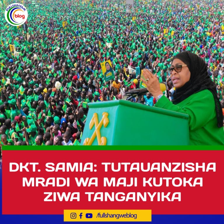 DKT. SAMIA: TUTAUANZISHA MRADI WA MAJI KUTOKA ZIWA TANGANYIKA