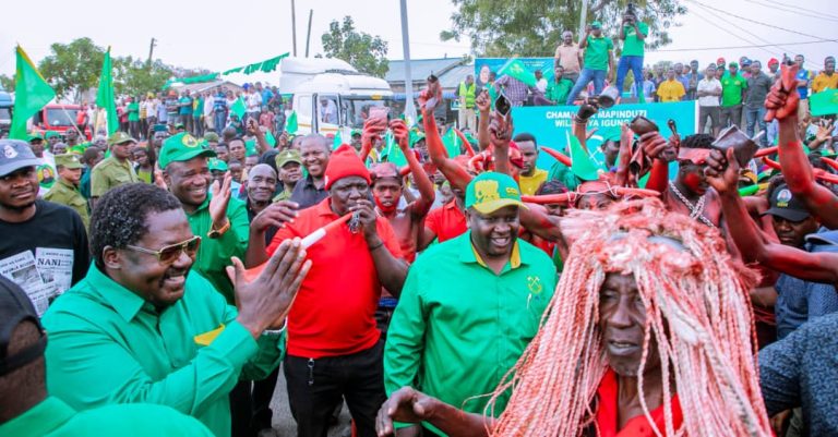 DKT NCHIMBI AENDELEA KUSAKA KURA ZA CCM TABORA,LEO KUUNGURUMA SIKONGE NA KALIUA