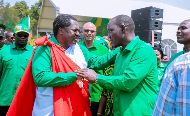 DKT. NCHIMBI AHITIMISHA KAMPENI ZA KUMUOMBEA KURA DK.SAMIA MKOANI TABORA