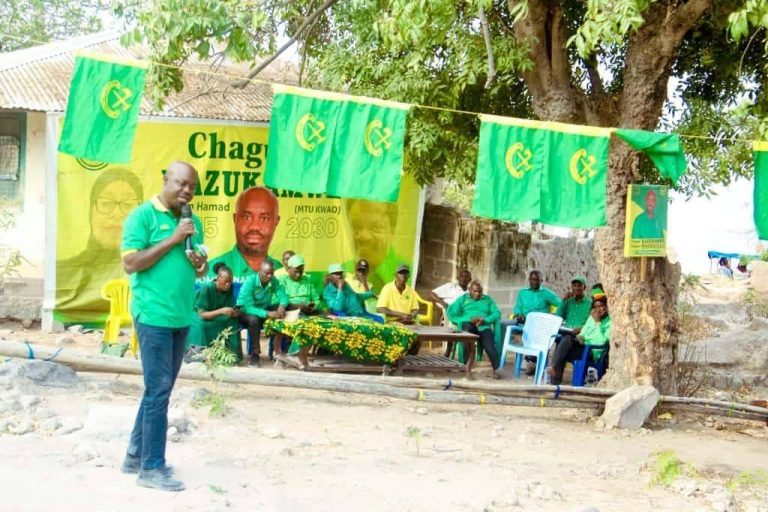 MGOMBEA UBUNGE NKASI KASKAZINI AAHIDI UMEME KWA WANANCHI