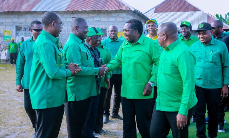 BALOZI NCHIMBI:HAKUNA WA KUWAZUIA L DK.SAMIA NA DK.MWINYI KUBAKIA IKULU 