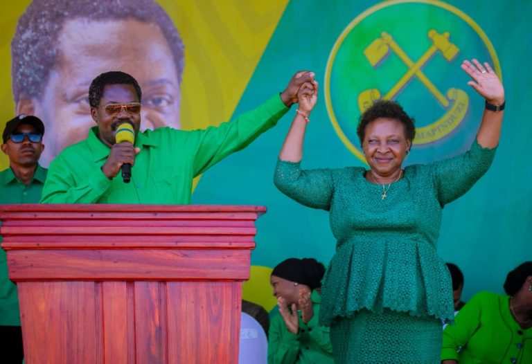 DKT. NCHIMBI AOMBA KURA JIMBO LA MUHAMBWE KIGOMA
