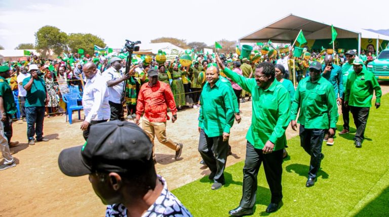 DKT. NCHIMBI NDANI YA JIMBO LA MPWAPWA MUDA HUU MKOANI DODOMA