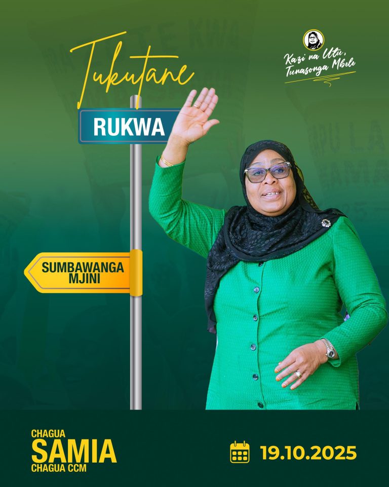LEO NI SUMBAWANGA DKT. SAMIA KUHUTUBIA WANANCHI MKOANI RUKWA