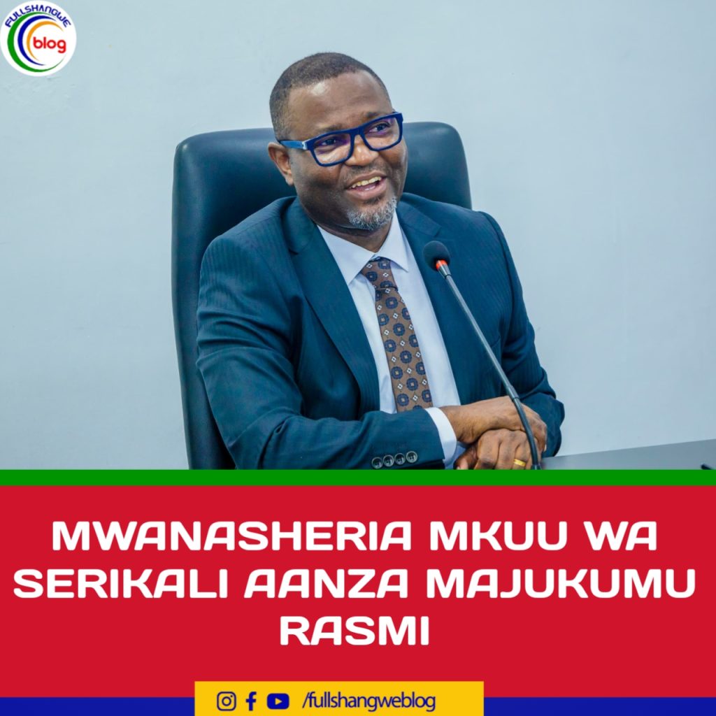 MWANASHERIA MKUU WA SERIKALI AANZA MAJUKUMU RASMI
