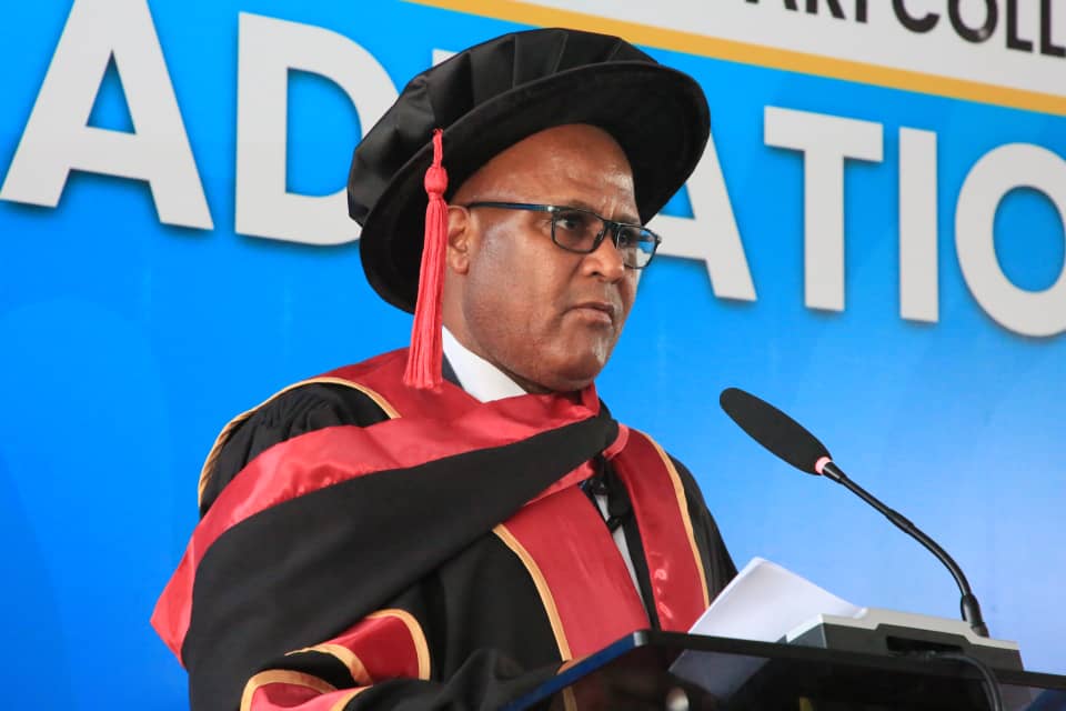 IGP MSTAAFU ERNEST MANGU ARIDHISHWA NA MAENDELEO YA CHUO CHA BANDARI