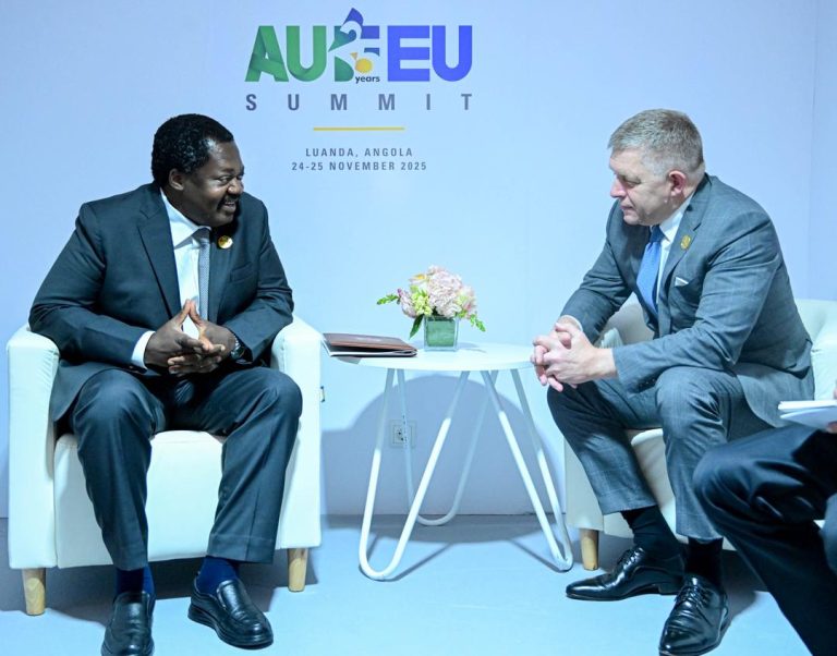 MAKAMU WA RAIS AFANYA MAZUNGUMZO NA WAZIRI MKUU WA JAMHURI YA SLOVAKIA