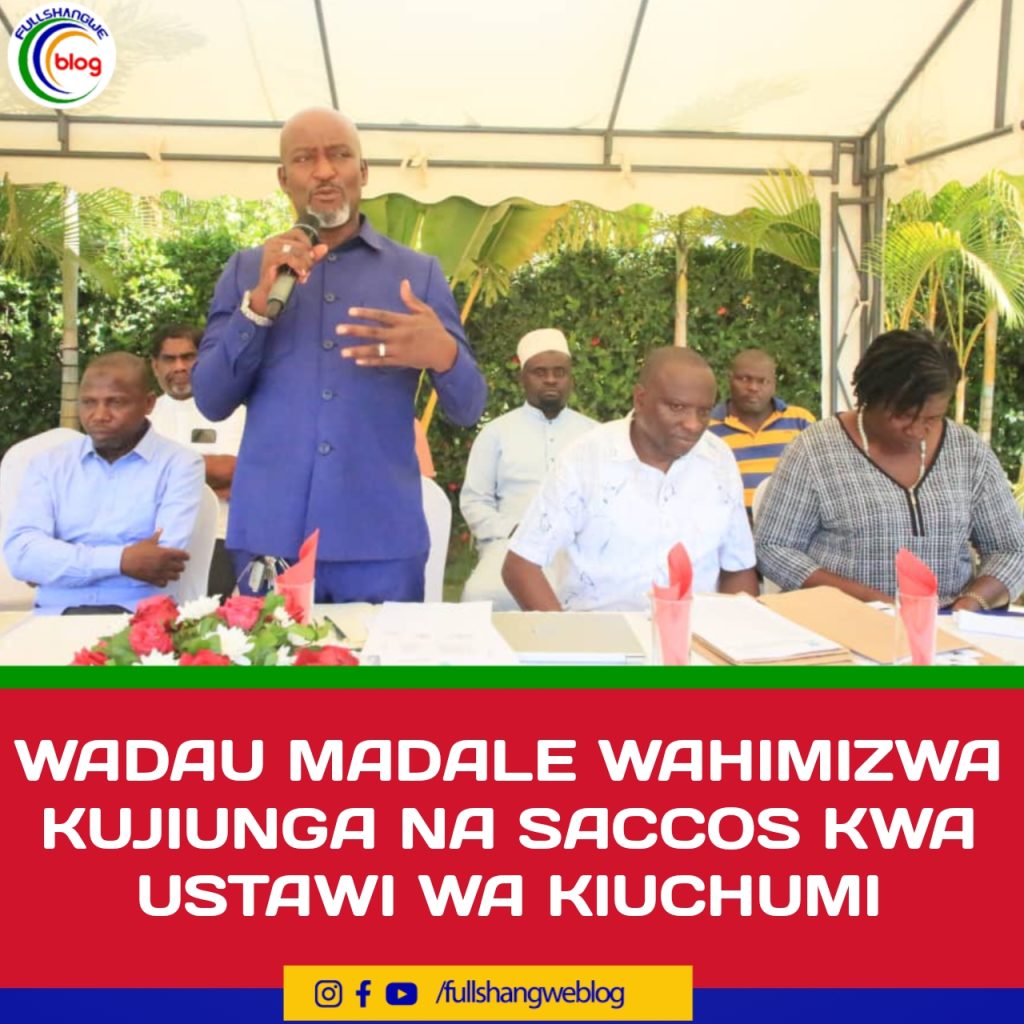 WADAU MADALE WAHIMIZWA KUJIUNGA NA SACCOS KWA USTAWI WA KIUCHUMI