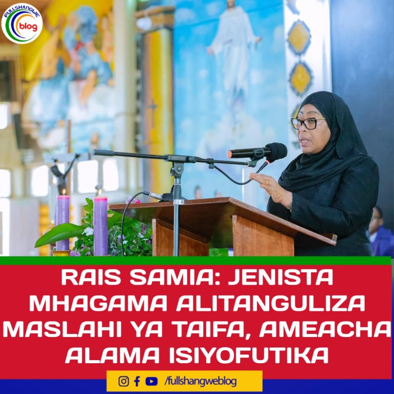 ‎RAIS SAMIA: JENISTA MHAGAMA ALITANGULIZA MASLAHI YA TAIFA, AMEACHA ALAMA ISIYOFUTIKA