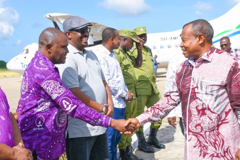MAMIA YA WANACHAMA ACT WAZALENDO WAMPOKEA OTHMAN MASOUD PEMBA