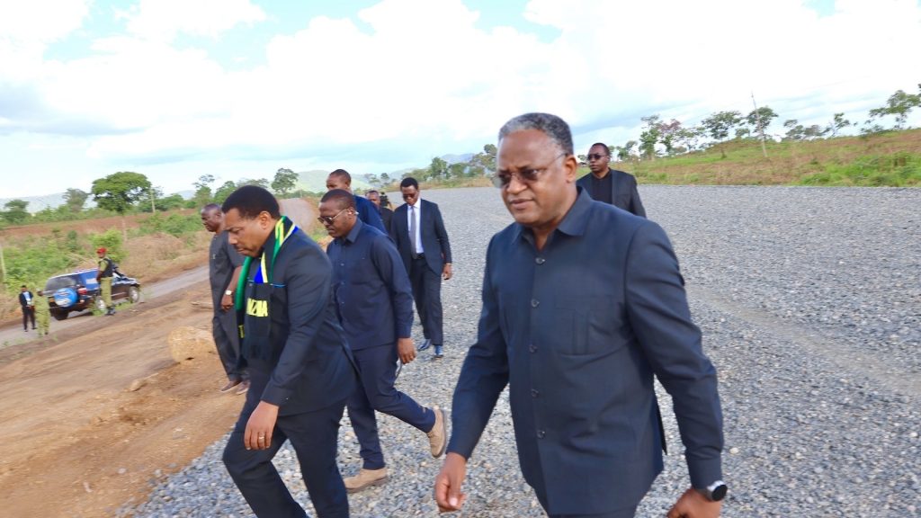 DKT. MWIGULU AKAGUA UJENZI BARABARA YA KITAI-LUANDA