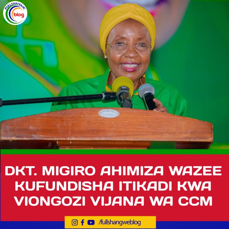DKT. MIGIRO AHIMIZA WAZEE KUFUNDISHA ITIKADI KWA VIJANA WA CCM