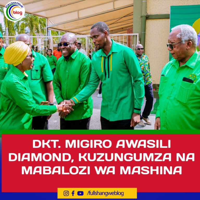 DKT. MIGIRO AWASILI DIAMOND, KUZUNGUMZA NA MABALOZI WA MASHINA