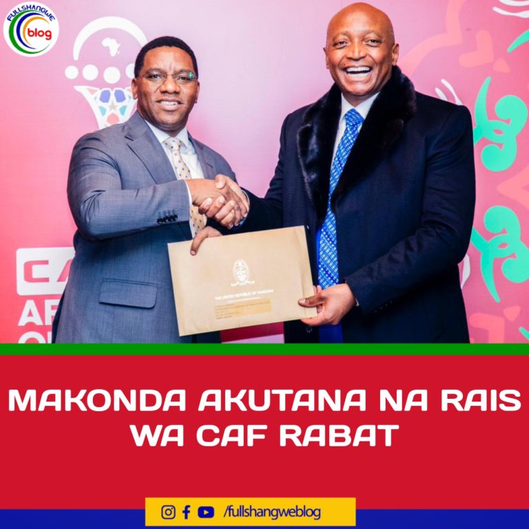 MAKONDA AKUTANA NA RAIS WA CAF RABAT