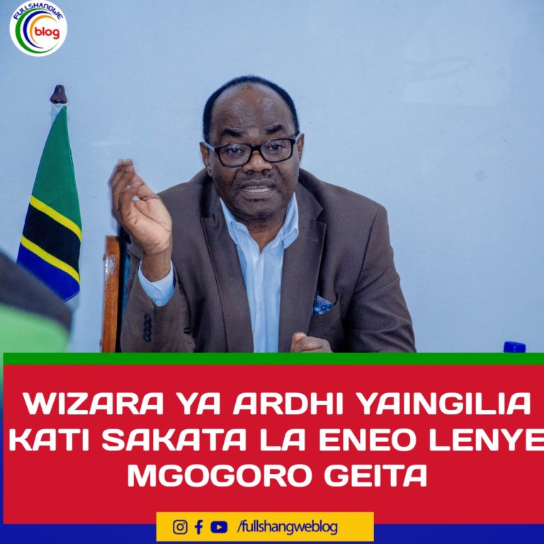 WIZARA YA ARDHI YAINGILIA KATI SAKATA LA ENEO LENYE MGOGORO GEITA