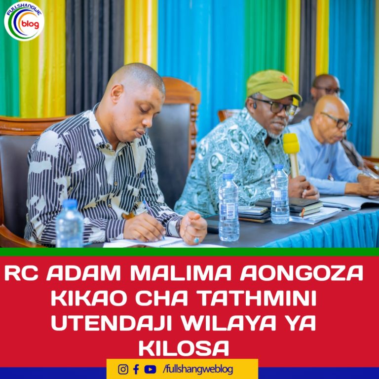 RC ADAM MALIMA AONGOZA KIKAO CHA TATHMINI UTENDAJI WILAYA YA KILOSA