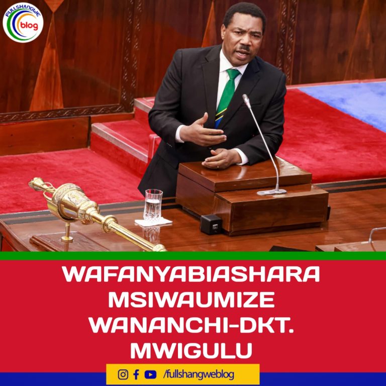 WAFANYABIASHARA MSIWAUMIZE WANANCHI-DKT. MWIGULU