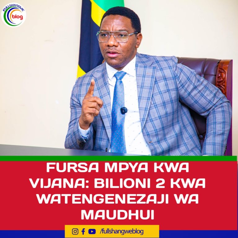 FURSA MPYA KWA VIJANA: BILIONI 2 KWA WATENGENEZAJI WA MAUDHUI