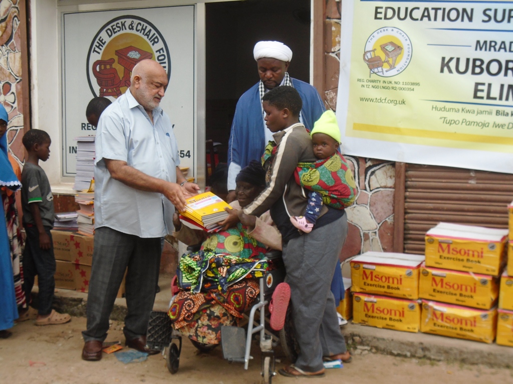 MSAADA WA VIFAA VYA ELIMU WAREJESHA TABASAMU KWA WANAFUNZI