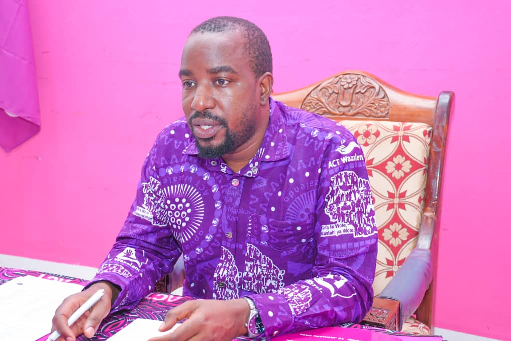 KATIBU MKUU ACT- WAZALENDO AONGOZA KIKAO CHA KAMATI TENDAJI TAIFA