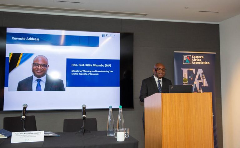 WAZIRI MKUMBO AFUNGUA KONGAMANO LA EAST AFRICA PROSPECTS 2026 JIJINI LONDON