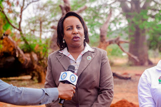 ZIARA YA UZINDUZI WA KAMPENI YA UPANDAJI MITI CHAMWINO NA MPWAPWA NA UKAGUZI WA VITUO VYA RELI YA MWENDO KASI