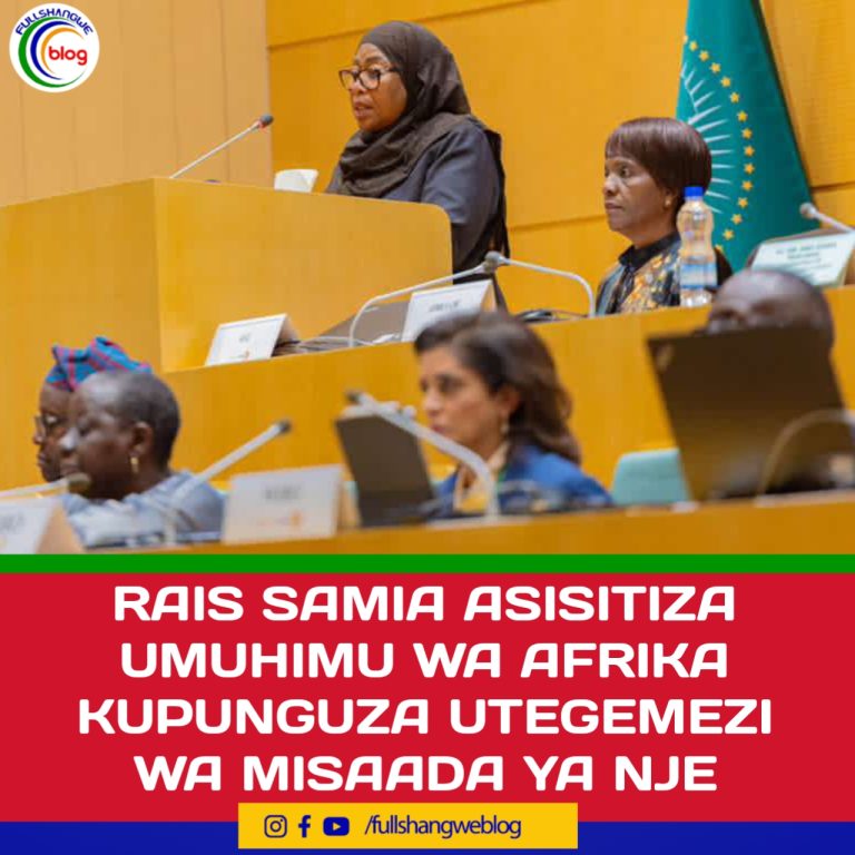 RAIS SAMIA ASISITIZA UMUHIMU WA NCHI ZA AFRIKA KUPUNGUZA UTEGEMEZI MISAADA YA NJE