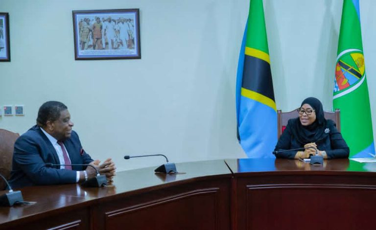 RAIS SAMIA AKUTANA NA KATIBU MKUU WA UMOJA WA MABUNGE DUNIANI (IPU)