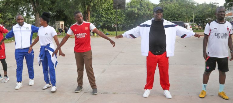 NAIBU KATIBU MKUU OFISI YA MAKAMU WA RAIS ASHIRIKI MAZOEZI YA WATUMISHI