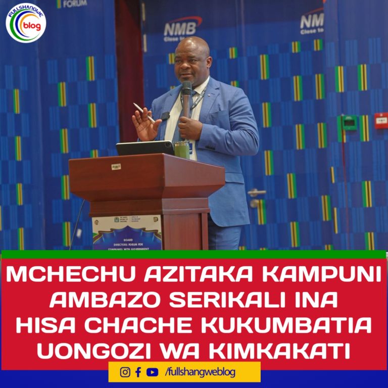 MCHECHU AZITAKA KAMPUNI AMBAZO SERIKALI INA HISA CHACHE KUKUMBATIA UONGOZI WA KIMKAKATI