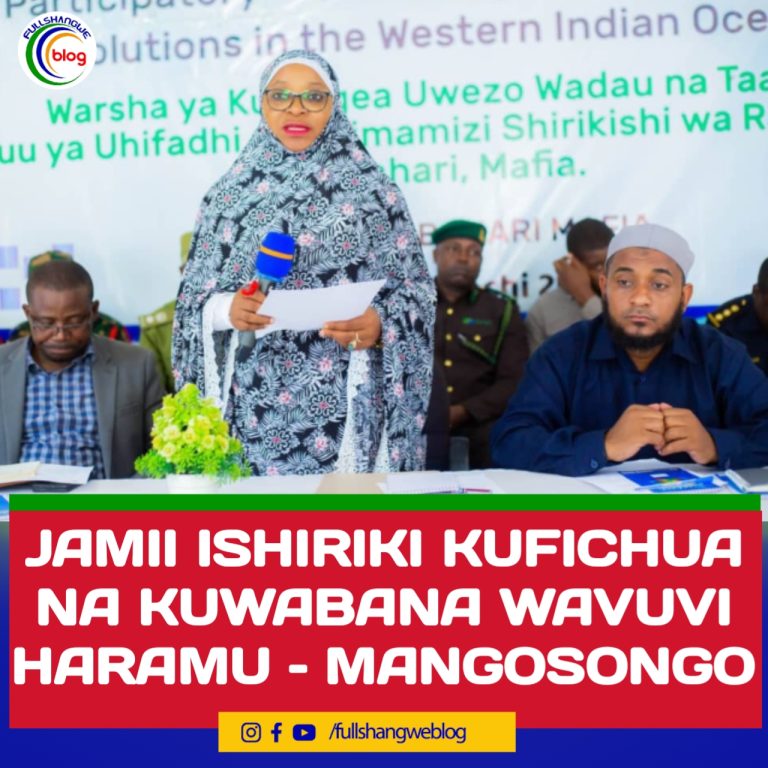 JAMII ISHIRIKI KUFICHUA NA KUWABANA WAVUVI HARAMU – MANGOSONGO