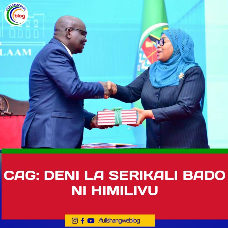 CAG: DENI LA SERIKALI BADO NI HIMILIVU