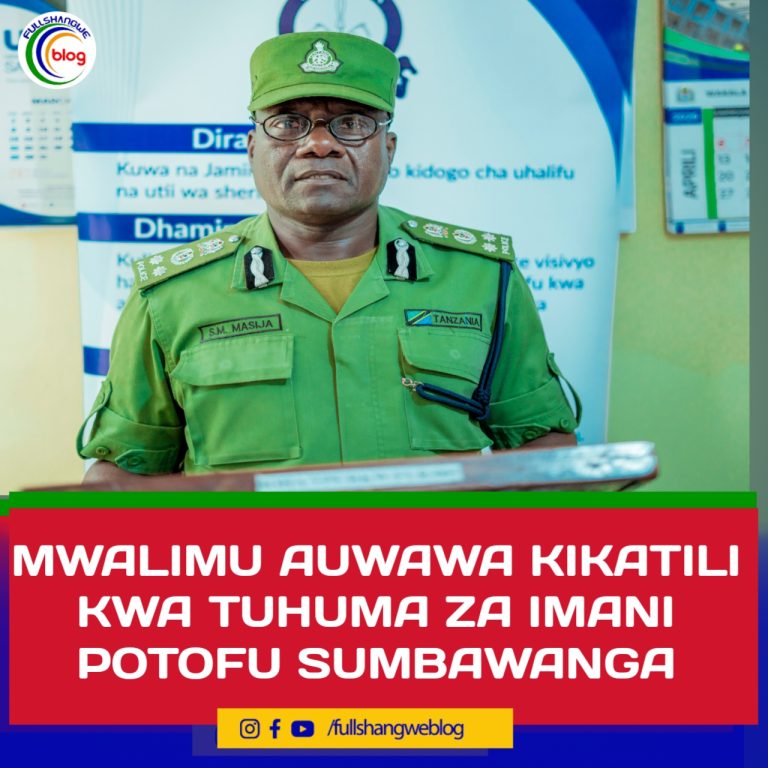 MWALIMU AUWAWA KIKATILI KWA TUHUMA ZA IMANI POTOFU SUMBAWANGA