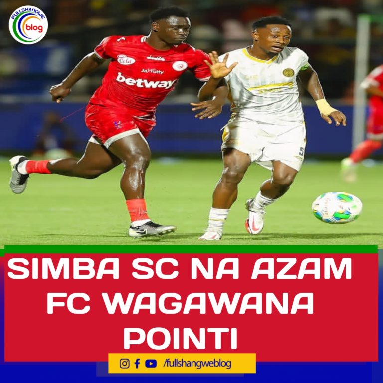 SIMBA SC NA AZAM FC WAGAWANA POINTI