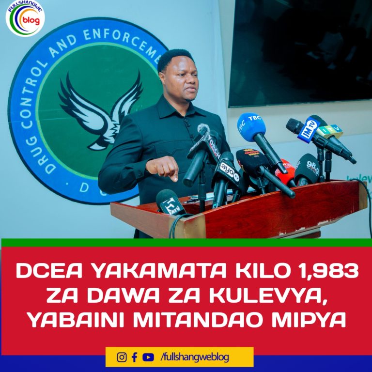 DCEA YAKAMATA KILO 1,983 ZA DAWA ZA KULEVYA, YABAINI MITANDAO MIPYA
