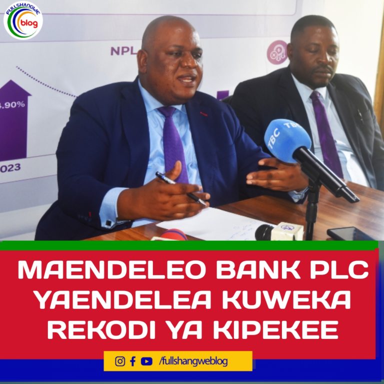 MAENDELEO BANK PLC YAENDELEA KUWEKA REKODI YA KIPEKEE