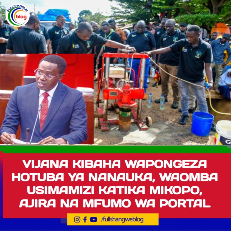VIJANA KIBAHA WAPONGEZA HOTUBA YA NANAUKA, WAOMBA USIMAMIZI KATIKA MIKOPO, AJIRA NA MFUMO WA PORTAL
