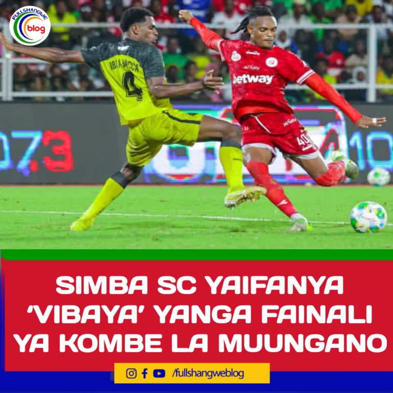 SIMBA SC YAIFANYA ‘VIBAYA’ YANGA FAINALI YA KOMBE LA MUUNGANO