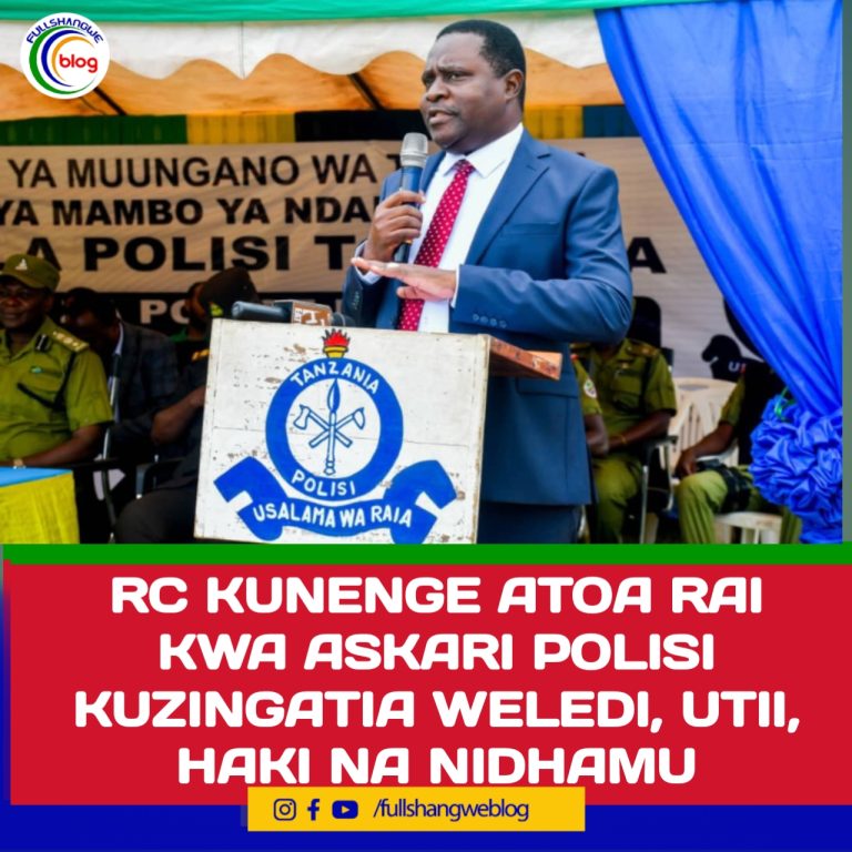 RC KUNENGE ATOA RAI KWA ASKARI POLISI KUZINGATIA WELEDI, UTII, HAKI NA NIDHAMU