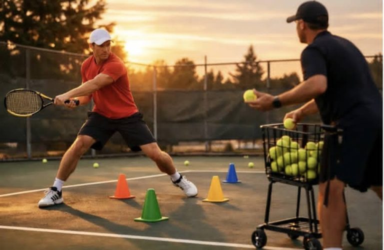 SKILLS IN TENNIS LESSONS