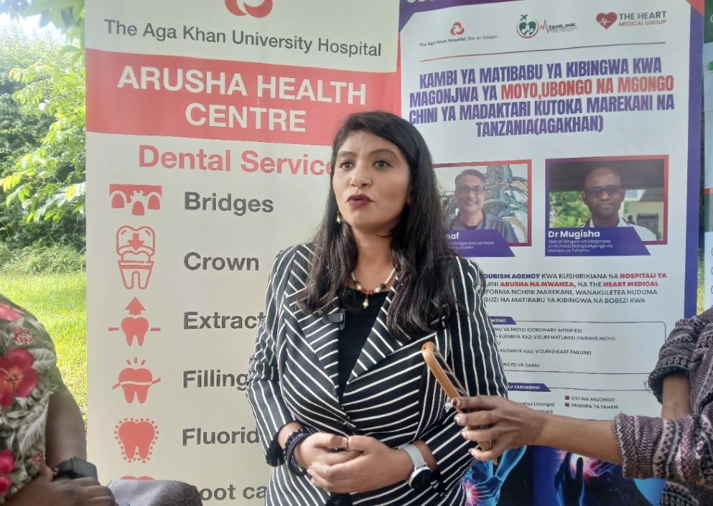 TANLINK MEDICAL TOURISM AGENCY KWA KUSHIRIKIANA NA HOSPITALI  YA AGAKHAN JIJINI ARUSHA WAANDAA KAMBI YA MATIBABU YA KIBINGWA