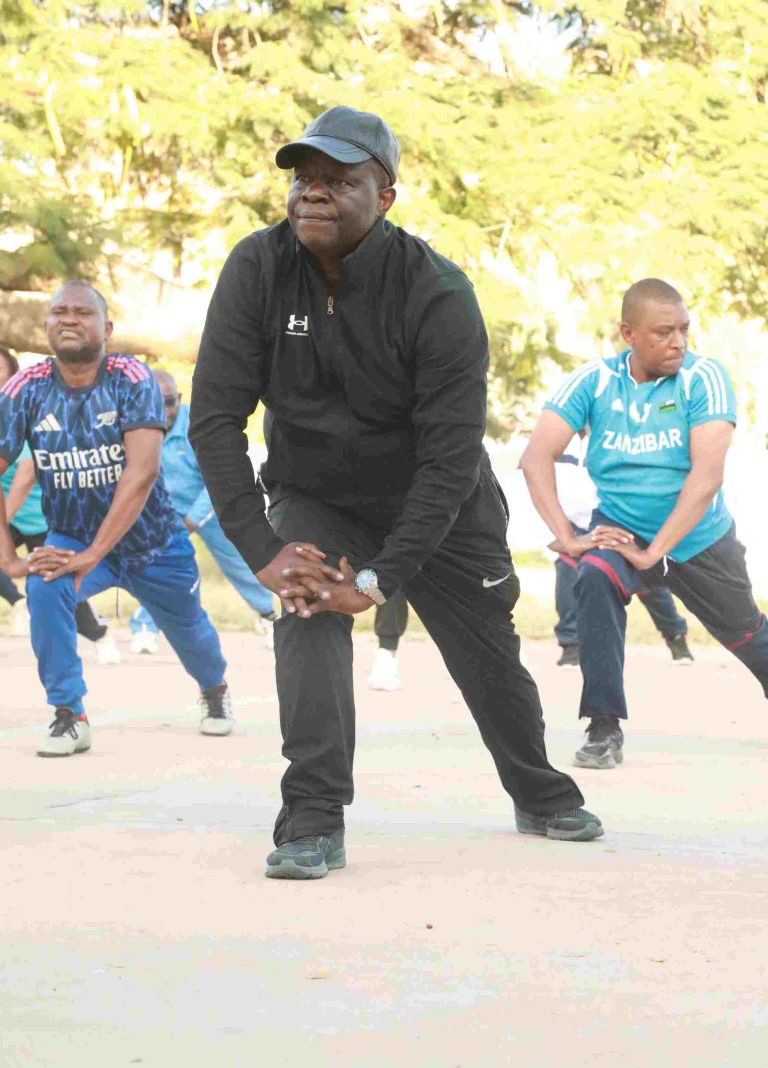 DKT. MUYUNGI AHIMIZA MAZOEZI KWA AFYA NA UFANISI WA KAZI
