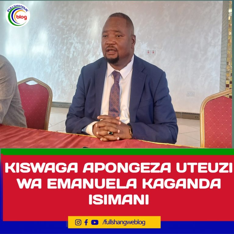 KISWAGA APONGEZA UTEUZI WA EMANUELA KAGANDA ISIMANI