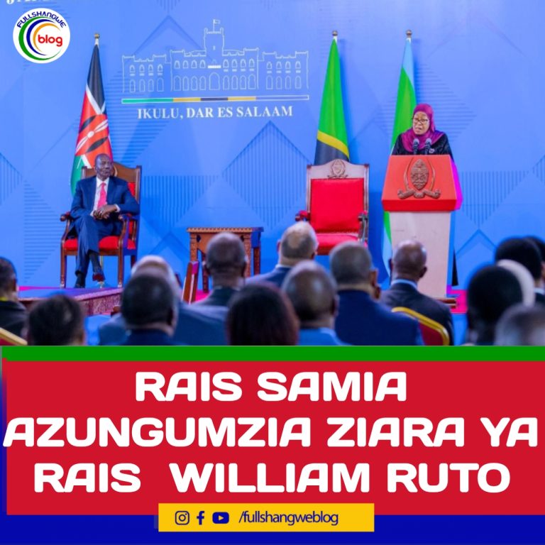 RAIS SAMIA AZUNGUMZIA ZIARA YA RAIS  WILLIAM RUTO