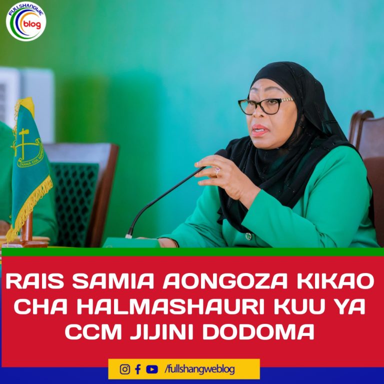 RAIS SAMIA AONGOZA KIKAO CHA HALMASHAURI KUU YA CCM JIJINI DODOMA