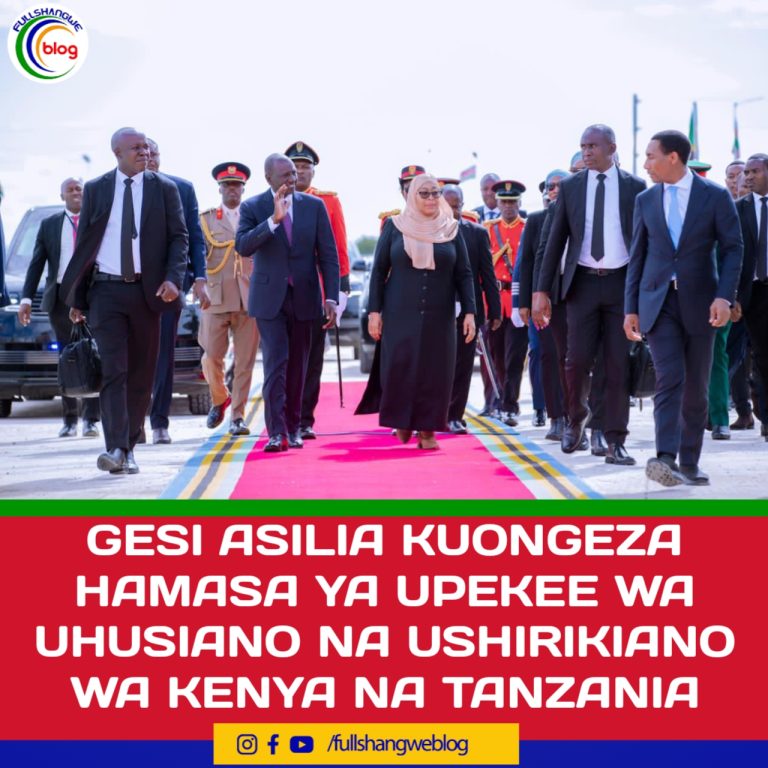GESI ASILIA KUONGEZA HAMASA YA UPEKEE WA UHUSIANO NA USHIRIKIANO WA KENYA NA TANZANIA