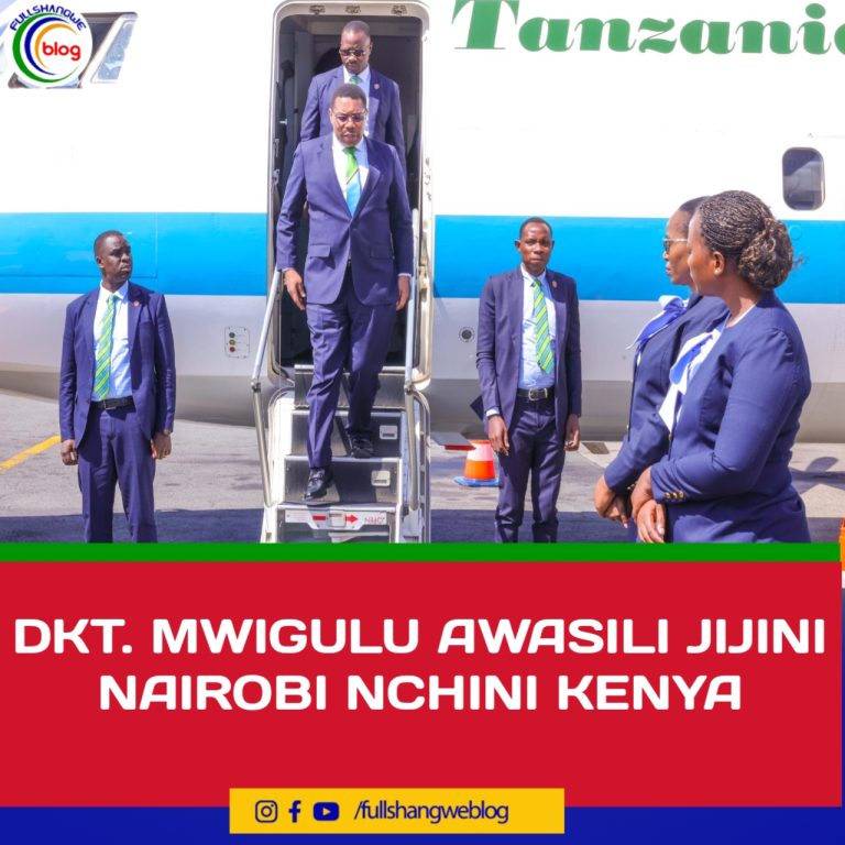 DKT. MWIGULU AWASILI JIJINI NAIROBI NCHINI KENYA