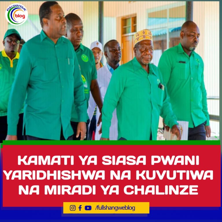 KAMATI YA SIASA PWANI YARIDHISHWA NA KUVUTIWA NA MIRADI YA CHALINZE