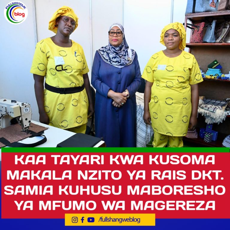 KAA TAYARI KWA KUSOMA MAKALA NZITO YA RAIS DKT. SAMIA KUHUSU MABORESHO YA MFUMO WA MAGEREZA